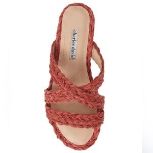 Charles David Woven
Slip-On Sandals Slides Sands Coral Boho Lightweight Size 9.5